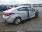 2016 Hyundai Elantra Se Silver vin: 5NPDH4AE3GH734060