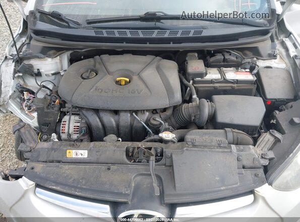 5NPDH4AE3GH734060 2016 HYUNDAI ELANTRA Silver Vista trasera