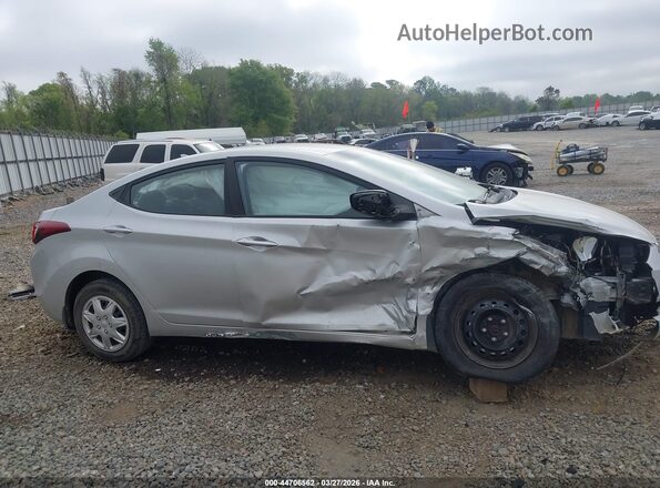 5NPDH4AE3GH734060 2016 HYUNDAI ELANTRA Silver Vista interior de 360 grados