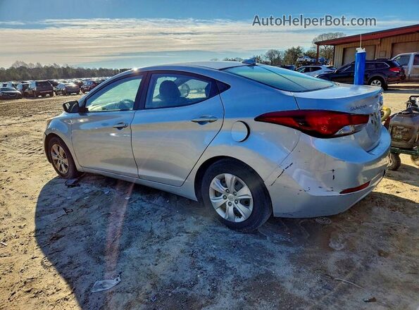 5NPDH4AE3GH750873 2016 HYUNDAI ELANTRA Silver Trasero izquierdo