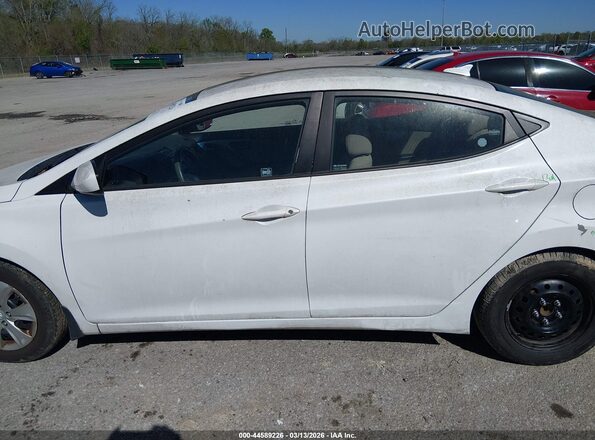 5NPDH4AE3GH786482 2016 HYUNDAI ELANTRA Белый Панорамный вид салона 360°