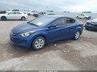 2016 Hyundai Elantra Se Синий vin: 5NPDH4AE4GH702069