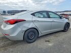 2016 Hyundai Elantra Se Серебряный vin: 5NPDH4AE4GH716165