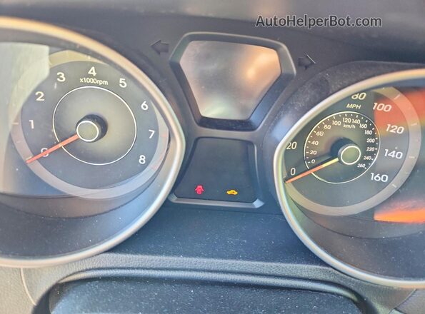 5NPDH4AE4GH724881 2016 HYUNDAI ELANTRA Черный Вид щитка приборов