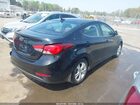 2016 Hyundai Elantra Value Edition Черный vin: 5NPDH4AE5GH788668