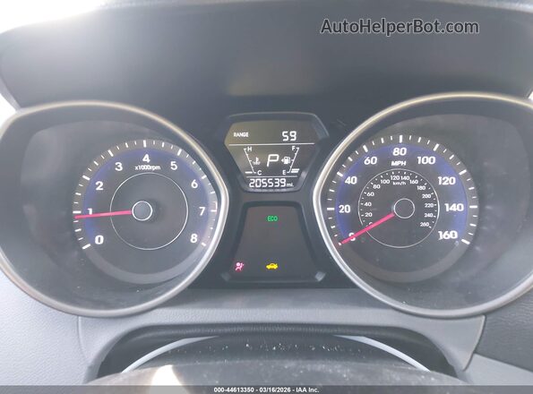 5NPDH4AE6GH695092 2016 HYUNDAI ELANTRA Gray Вид задніх сидінь