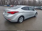2016 Hyundai Elantra Se Silver vin: 5NPDH4AE6GH723618