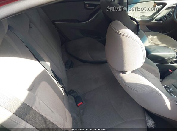 5NPDH4AE6GH787402 2016 HYUNDAI ELANTRA Красный Вид наклейки с VIN-кодом