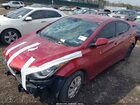 2016 Hyundai Elantra Se Красный vin: 5NPDH4AE6GH787402