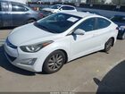 2016 Hyundai Elantra Se Белый vin: 5NPDH4AE7GH707573