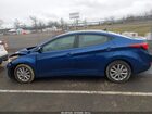 2016 Hyundai Elantra Se Синий vin: 5NPDH4AE9GH681235