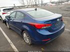 2016 Hyundai Elantra Se Синий vin: 5NPDH4AE9GH681235