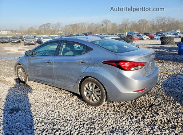 5NPDH4AE9GH739702 2016 HYUNDAI ELANTRA Серебряный Задняя левая четверть