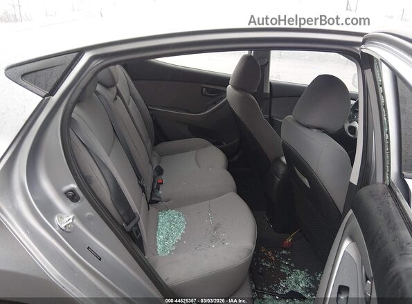 5NPDH4AEXGH717434 2016 HYUNDAI ELANTRA Серебряный Вид наклейки с VIN-кодом