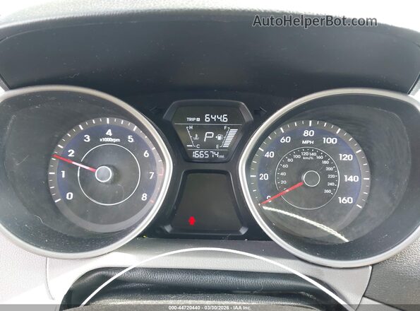 5NPDH4AEXGH774331 2016 HYUNDAI ELANTRA Белый Вид задних сидений