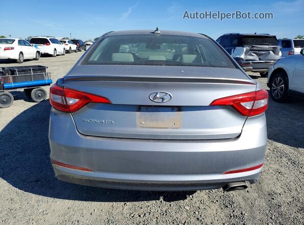 5NPE24AF0GH377886 2016 HYUNDAI SONATA Серебряный Вид сзади