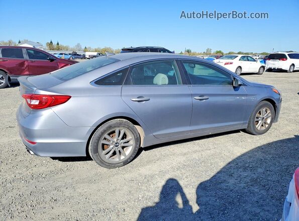 5NPE24AF0GH377886 2016 HYUNDAI SONATA Серебряный Задняя правая четверть