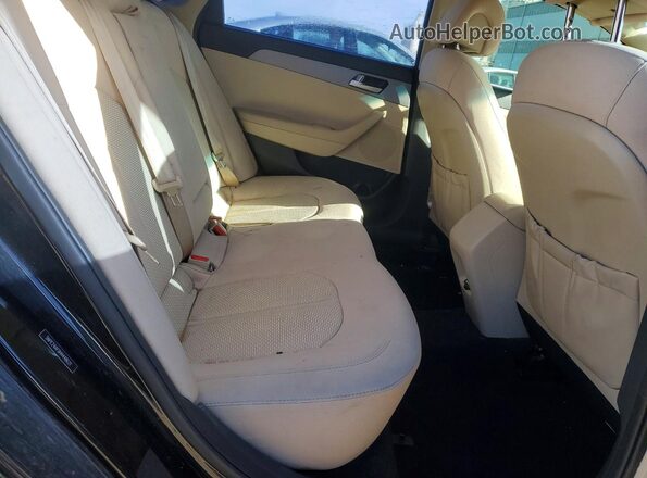 5NPE24AF0HH448621 2017 HYUNDAI SONATA Черный Вид задних сидений