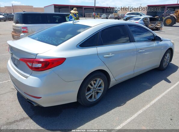 5NPE24AF0HH465709 2017 HYUNDAI SONATA Серебряный Задняя правая четверть