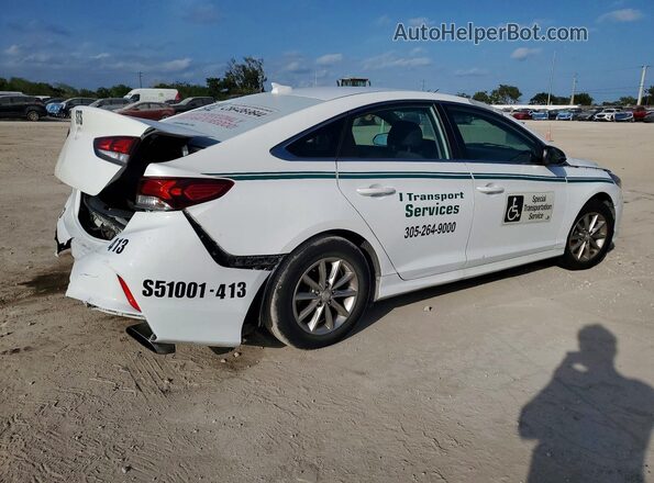 5NPE24AF0KH746321 2019 HYUNDAI SONATA Серый Задняя правая четверть