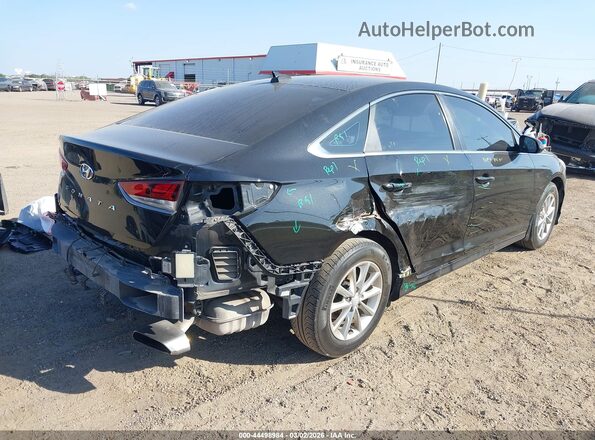 5NPE24AF0KH777990 2019 HYUNDAI SONATA Black Trasero derecho