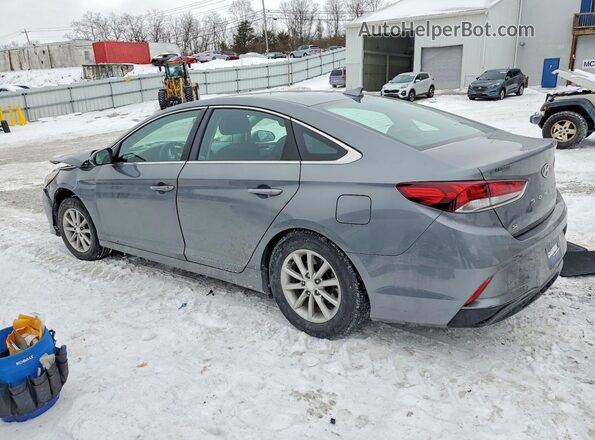 5NPE24AF0KH791761 2019 HYUNDAI SONATA Серый Задняя левая четверть