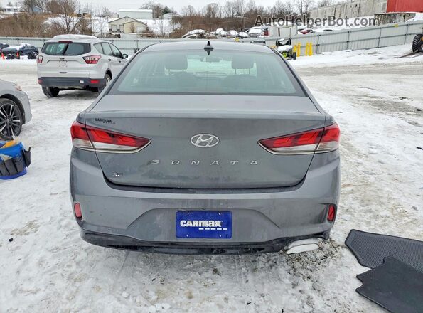 5NPE24AF0KH791761 2019 HYUNDAI SONATA Серый Вид сзади