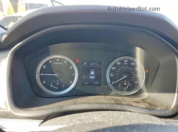 5NPE24AF0KH791761 2019 HYUNDAI SONATA Серый Вид щитка приборов