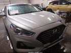 2019 Hyundai Sonata Se Серебряный vin: 5NPE24AF0KH820367