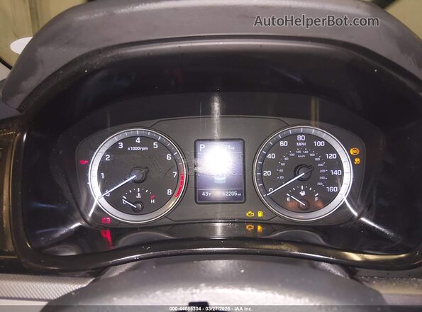 5NPE24AF0KH820367 2019 HYUNDAI SONATA Серебряный Вид задних сидений