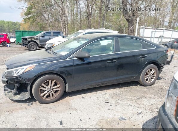 5NPE24AF2HH465792 2017 HYUNDAI SONATA Black Панорамний вид салону 360°