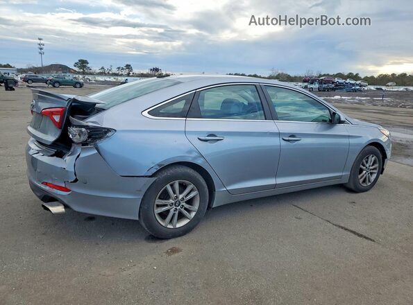 5NPE24AF2HH474640 2017 HYUNDAI SONATA Серебряный Задняя правая четверть