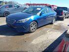 2017 Hyundai Sonata   Blue vin: 5NPE24AF2HH492202