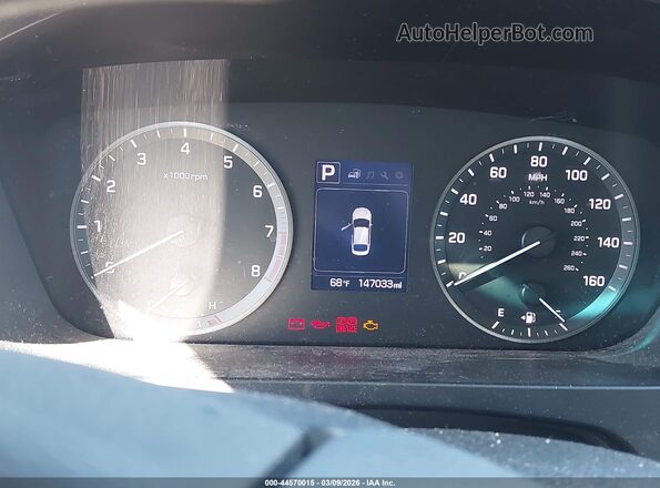 5NPE24AF2HH492202 2017 HYUNDAI SONATA Blue Widok tylnych siedzeń