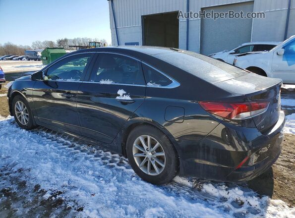 5NPE24AF2JH628706 2018 HYUNDAI SONATA Черный Задняя левая четверть