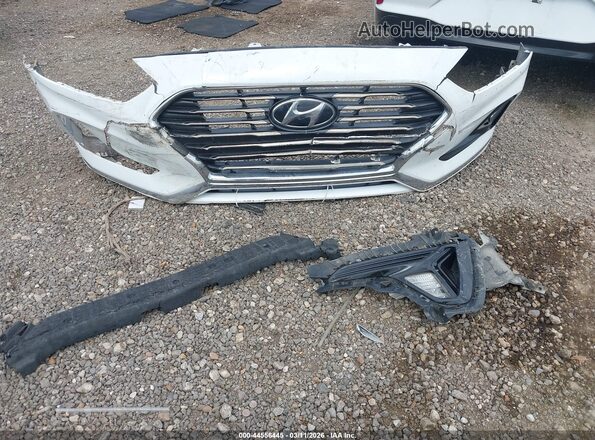 5NPE24AF2KH777778 2019 HYUNDAI SONATA White Вид щитка приладів