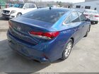2018 Hyundai Sonata Se Синий vin: 5NPE24AF3JH601319