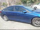 2018 Hyundai Sonata Se Синий vin: 5NPE24AF3JH601319