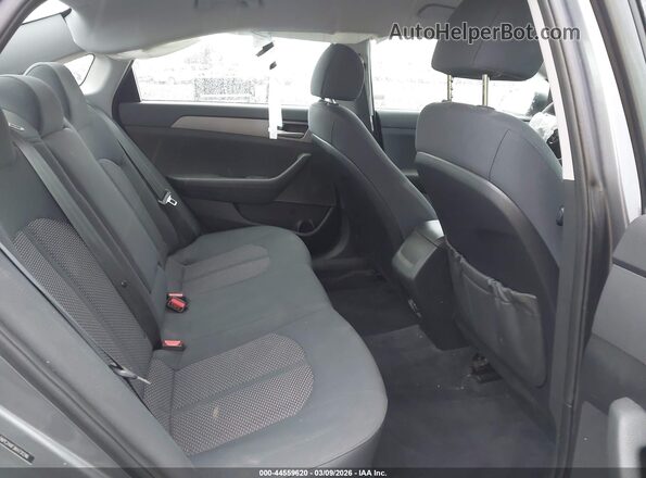 5NPE24AF3KH731246 2019 HYUNDAI SONATA Gray Widok naklejki z numerem VIN