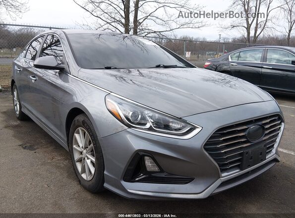 5NPE24AF3KH735569 2019 HYUNDAI SONATA Gray Delantero derecho