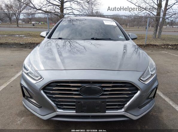 5NPE24AF3KH735569 2019 HYUNDAI SONATA Gray Vista frontal