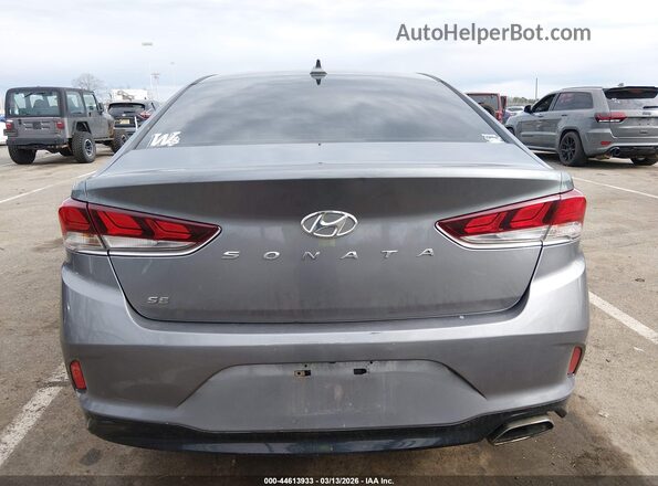 5NPE24AF3KH735569 2019 HYUNDAI SONATA Gray 
