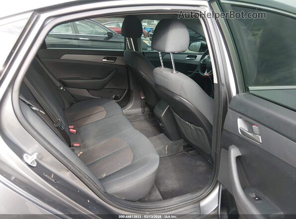 5NPE24AF3KH735569 2019 HYUNDAI SONATA Gray Vista de la etiqueta del VIN