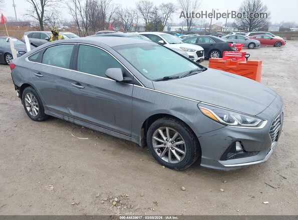 5NPE24AF3KH803448 2019 HYUNDAI SONATA Серый Передняя правая четверть