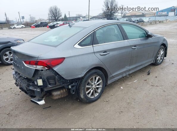 5NPE24AF3KH803448 2019 HYUNDAI SONATA Серый Задняя правая четверть