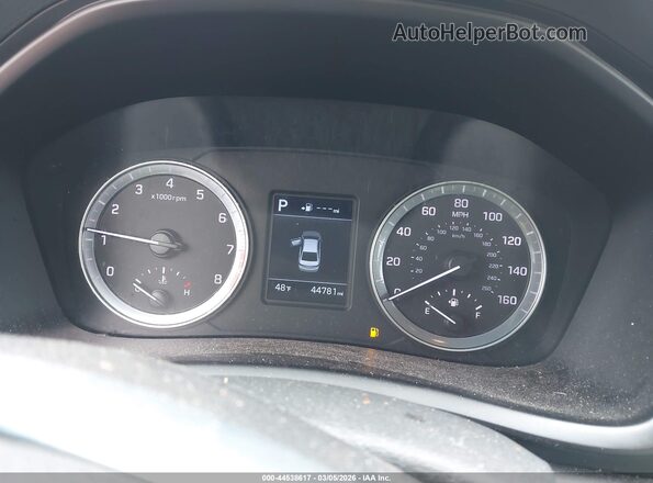 5NPE24AF3KH803448 2019 HYUNDAI SONATA Серый Вид задних сидений