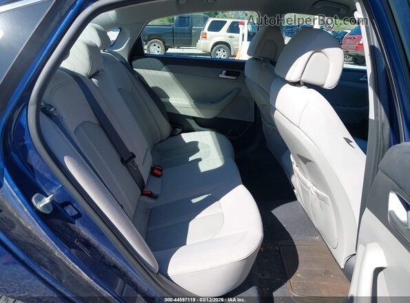 5NPE24AF4HH504723 2017 HYUNDAI SONATA Синий Вид наклейки с VIN-кодом