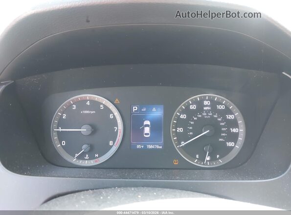5NPE24AF5GH348951 2016 HYUNDAI SONATA Коричневый Вид задних сидений