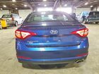 2016 Hyundai Sonata Se Синий vin: 5NPE24AF5GH357164
