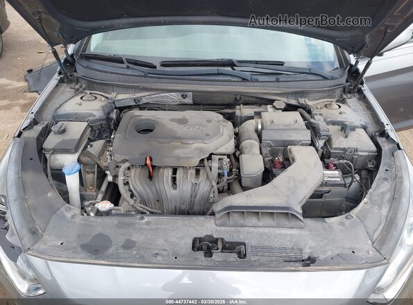 5NPE24AF5JH648514 2018 HYUNDAI SONATA Gray Widok z tyłu